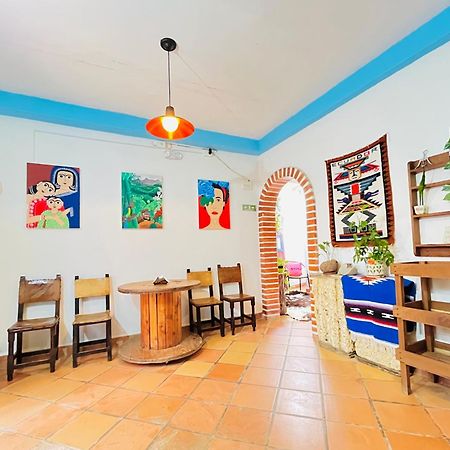 Casa De Las Rocas Hostel Jardín Exterior foto